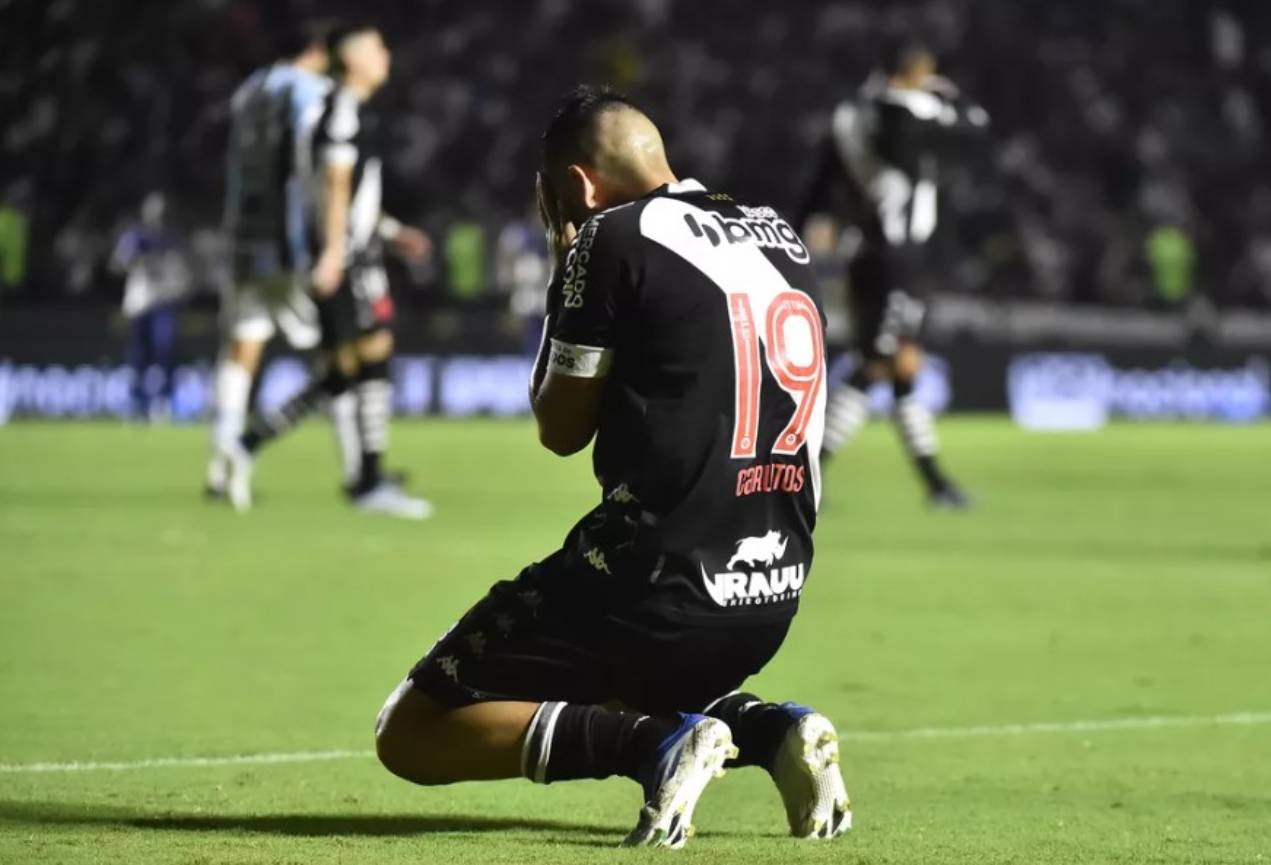 Carlos Palacios foi às lágrimas após o empate com o Grêmio
