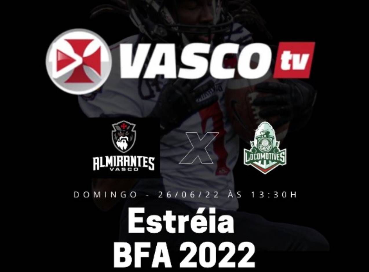 Vasco TV transmite a estreia vascaína na Liga BFA