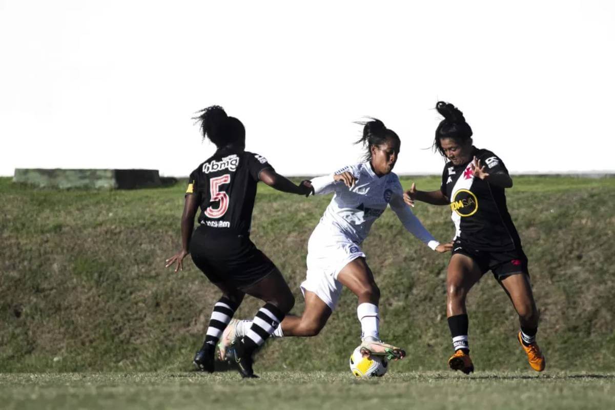 Meninas do Vasco contra o Bahia