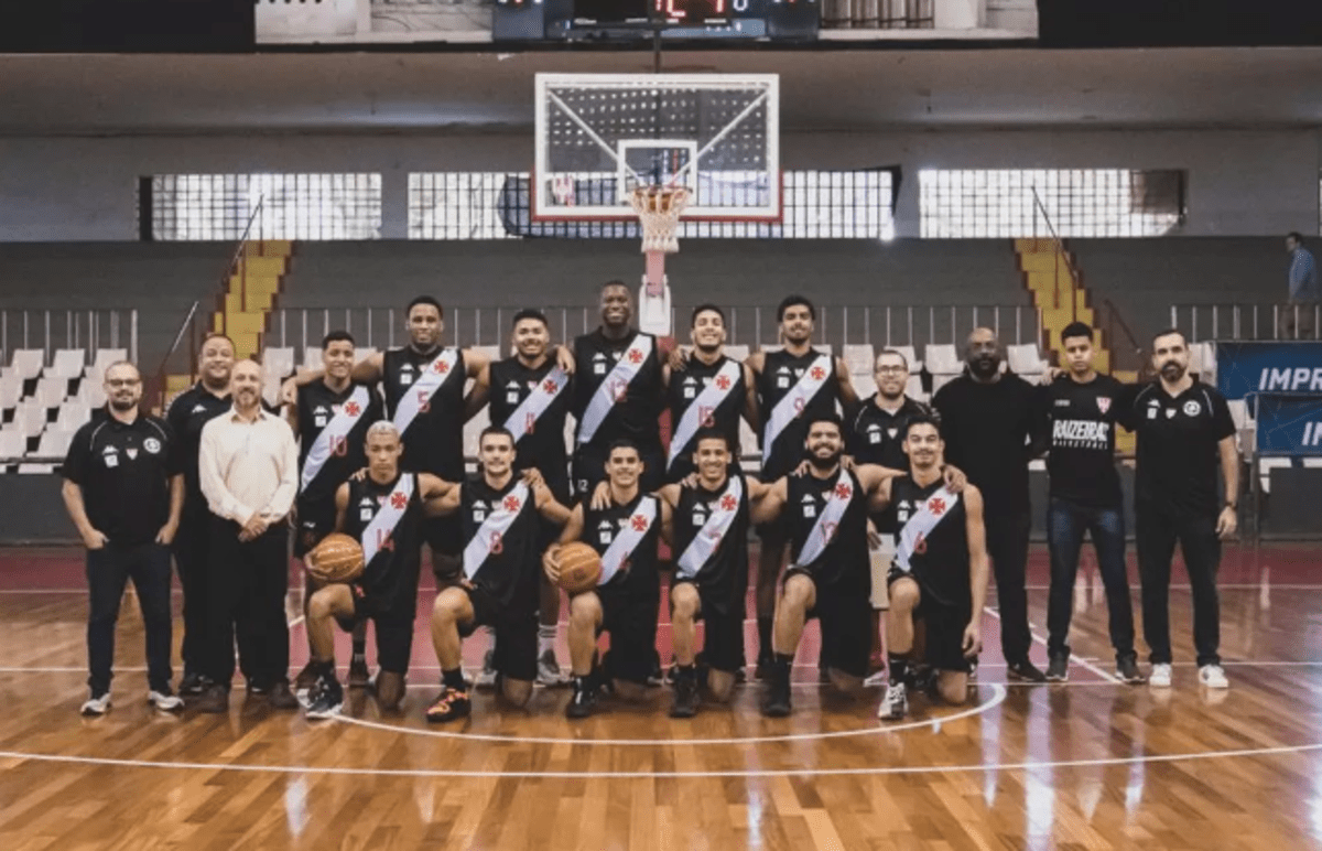 Equipe do Vasco/Tijuca se prepara para a estreia na Liga de Desenvolvimento de Basquete