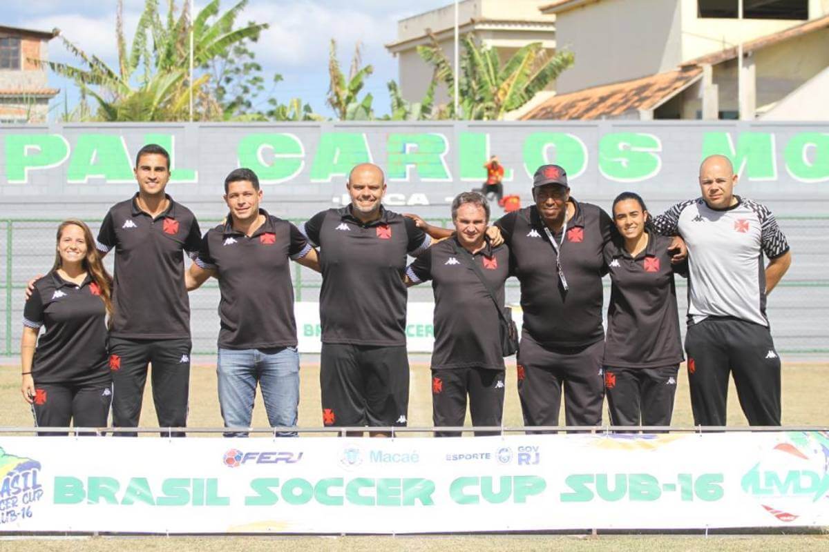 Comissão Técnica do Vasco na Brasil Soccer Cup Sub-16