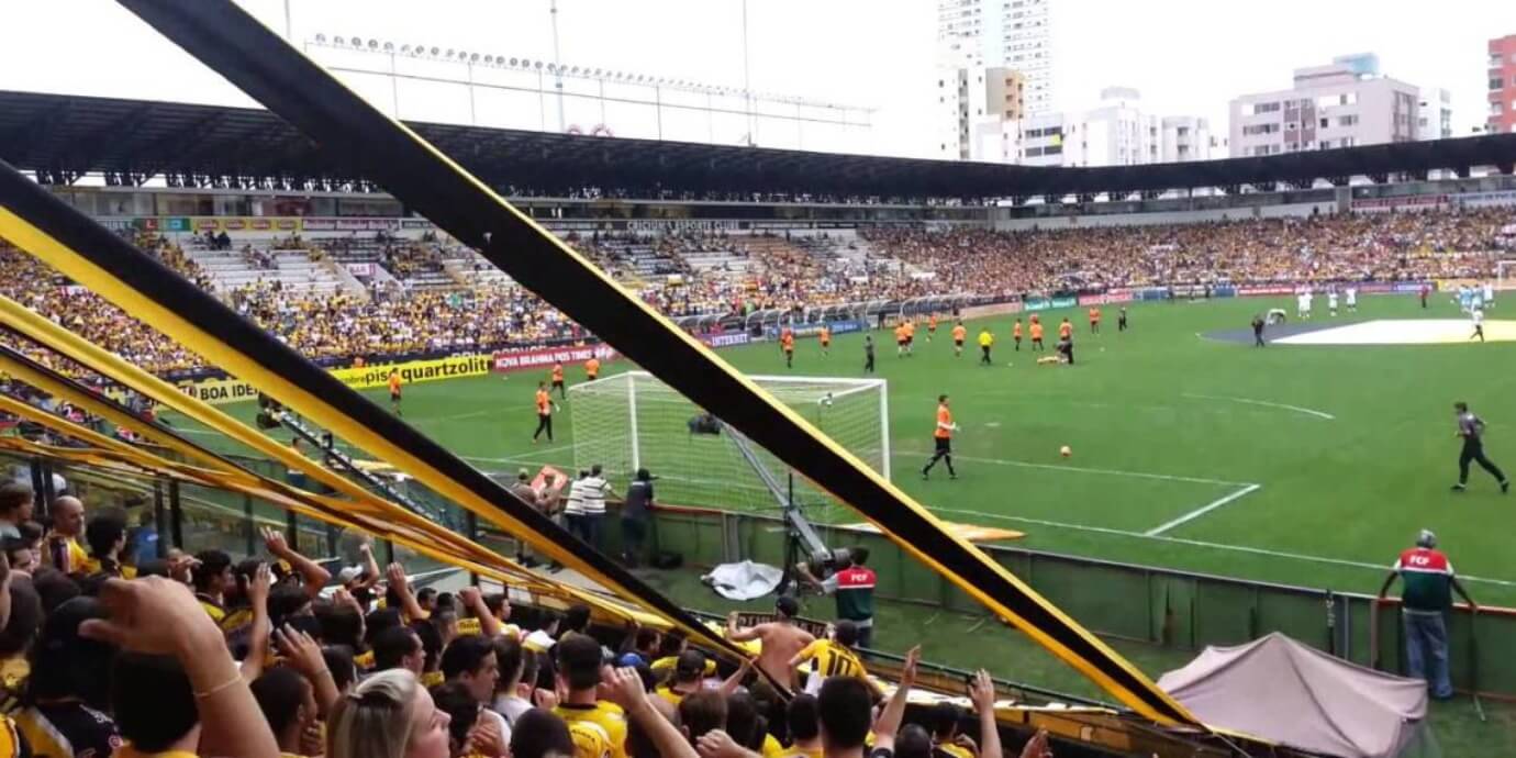 Estádio Heriberto Hülse, a casa do Criciúma