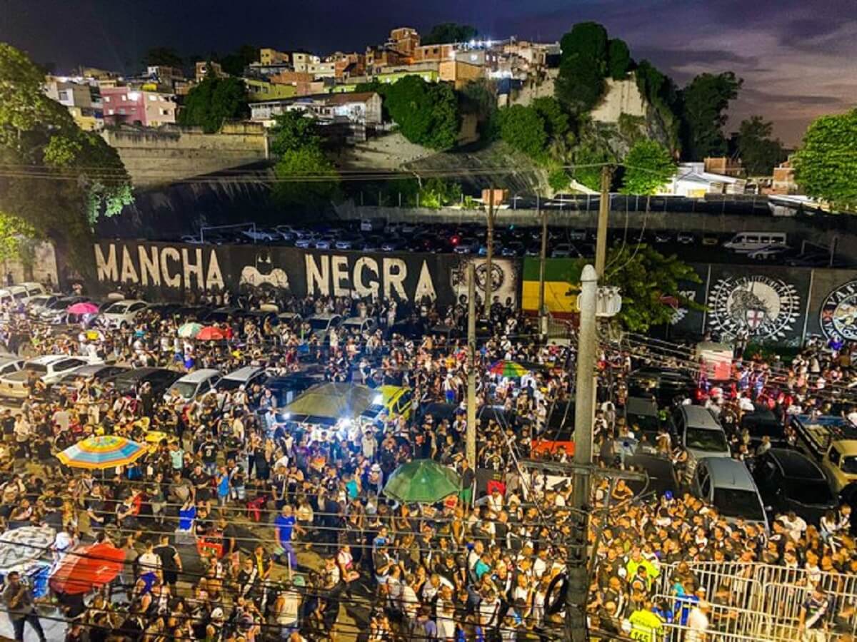 Entorno de São Januário terá interdições para jogo do Vasco pelo