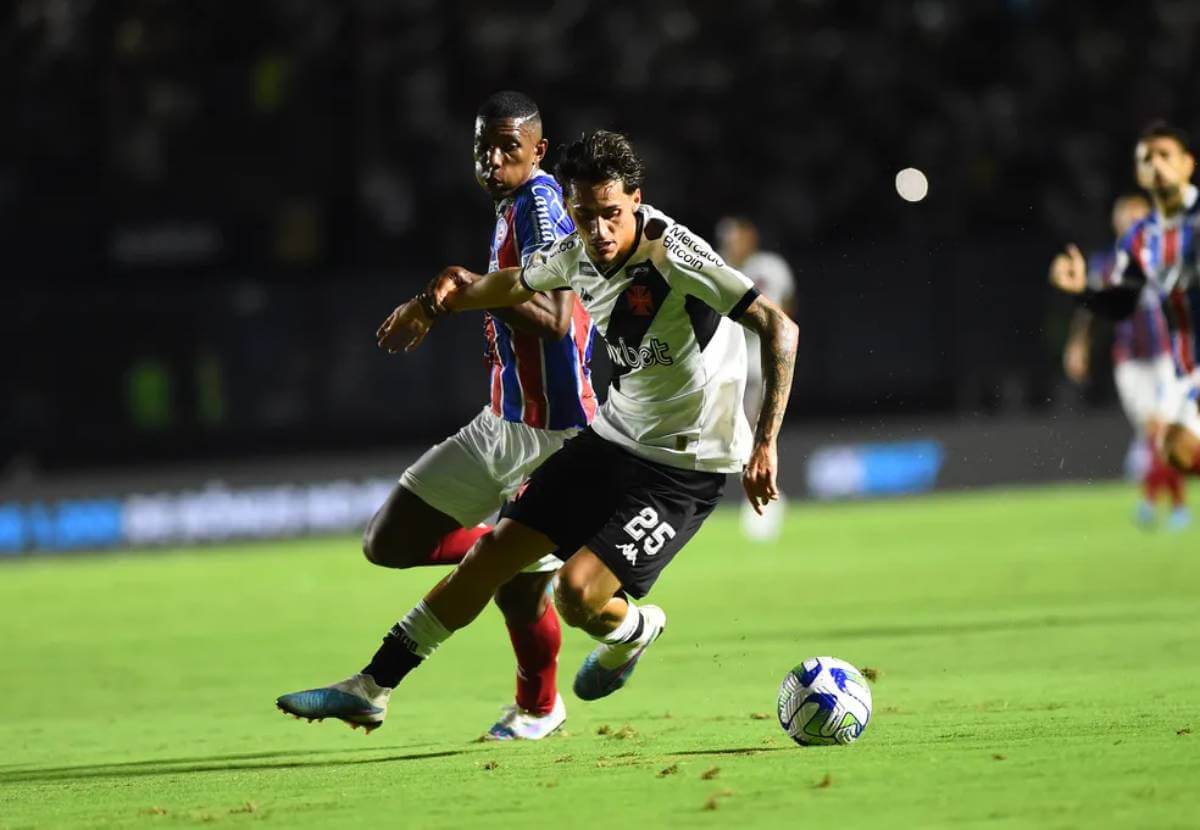 Marlon Gomes em jogo contra o Bahia
