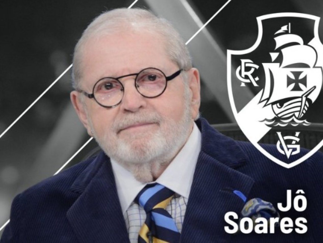 Vasco lamentou a morte de Jô Soares