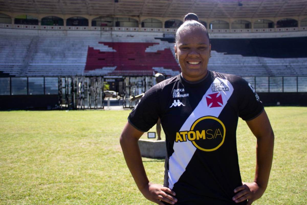 Nágela, novo reforço do feminino do Vasco