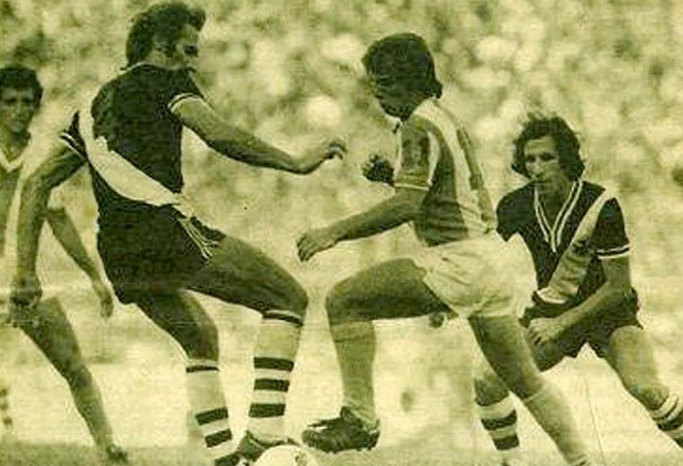 Jogo entre Vasco e Londrina em 1977