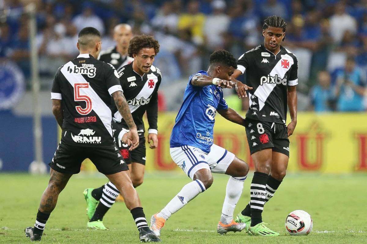 Cruzeiro 3 x 0 Vasco pela Série B 2022