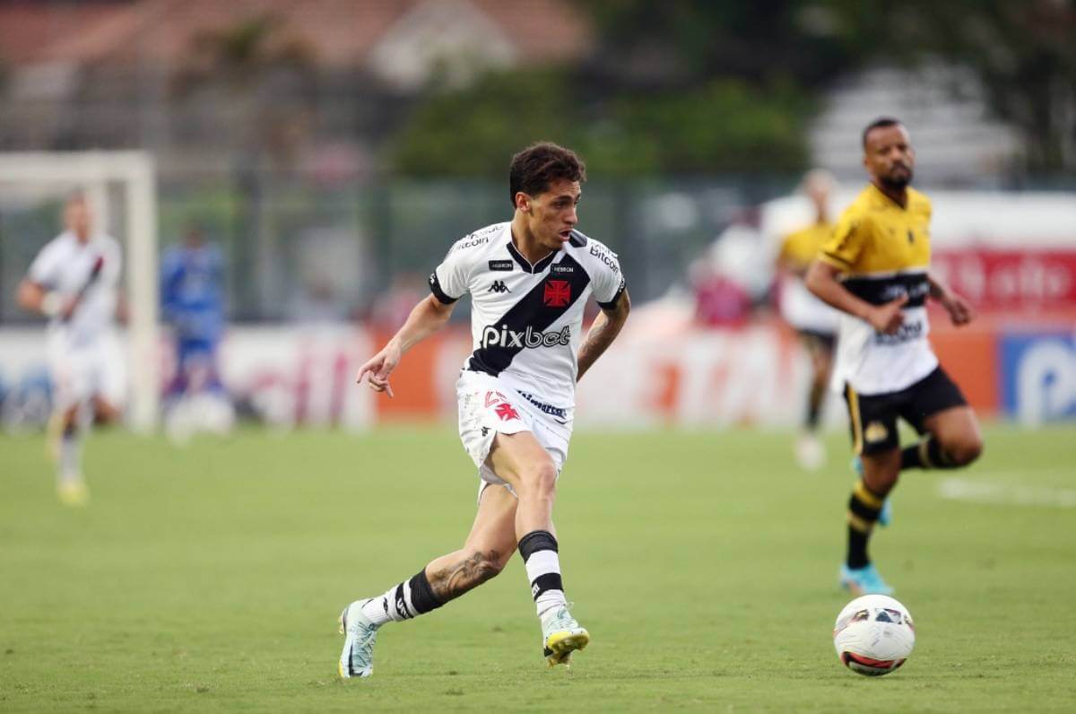 Marlon Gomes durante o jogo contra o Criciúma