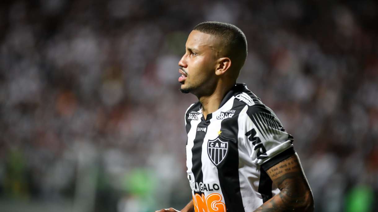 Jair em campo pelo Atlético-MG