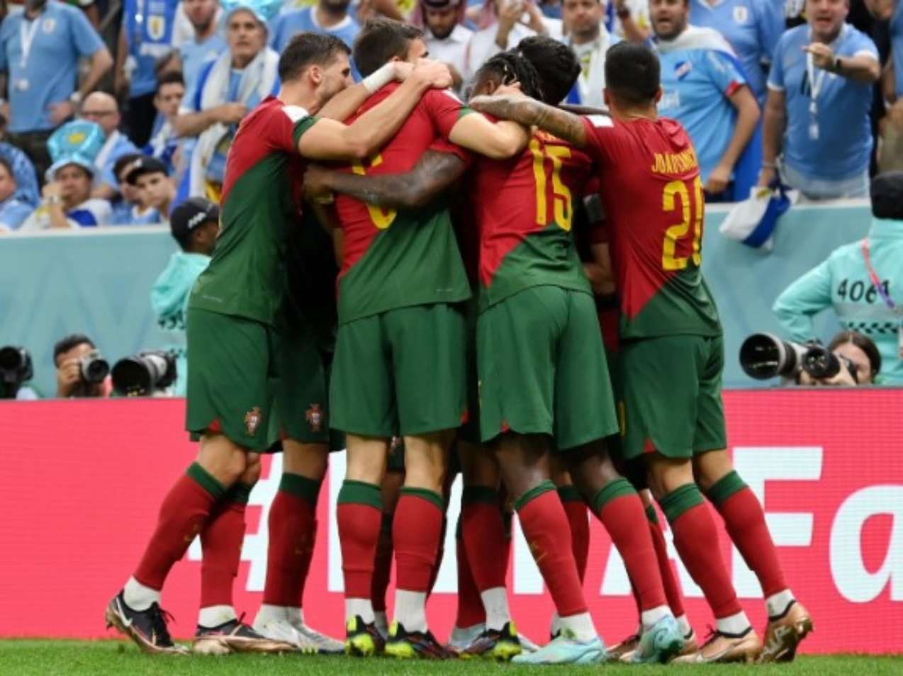 Portugal venceu o Uruguai na Copa do Mundo