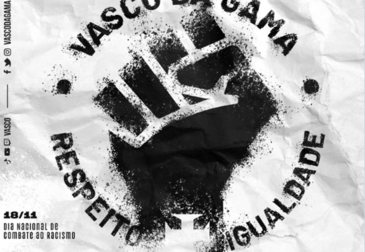 Vasco destaca o Dia Nacional de Combate ao Racismo
