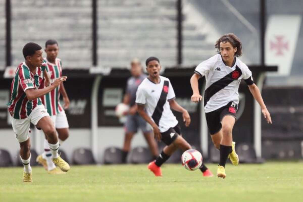 Vasco empata com o Fluminense pelo Sub-14