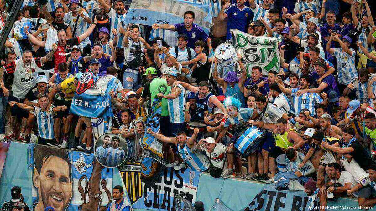 Torcida da Argentina na Copa do Mundo