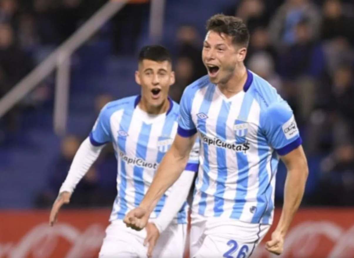 Manuel Capasso comemora gol pelo Atlético Tucumán