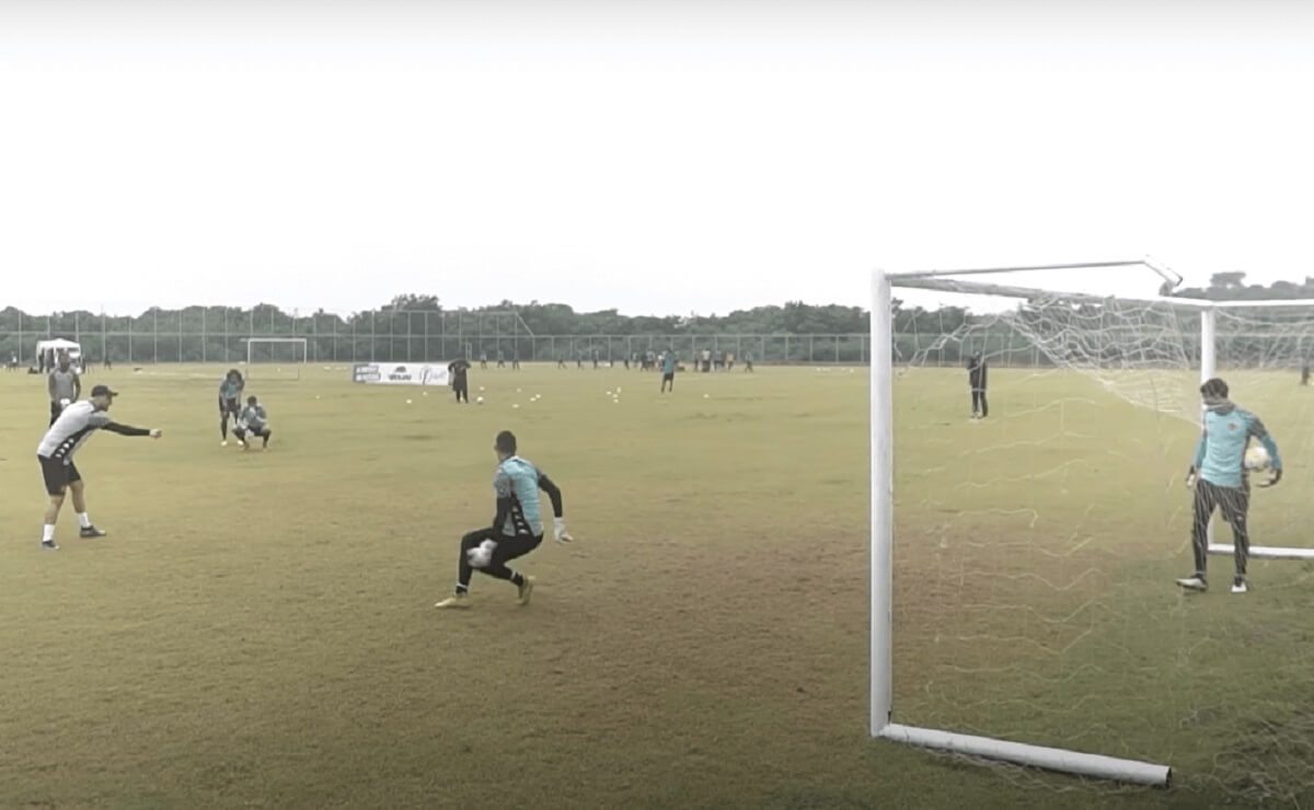 Treino do Sub-20 do Vasco visando a Copinha 2023