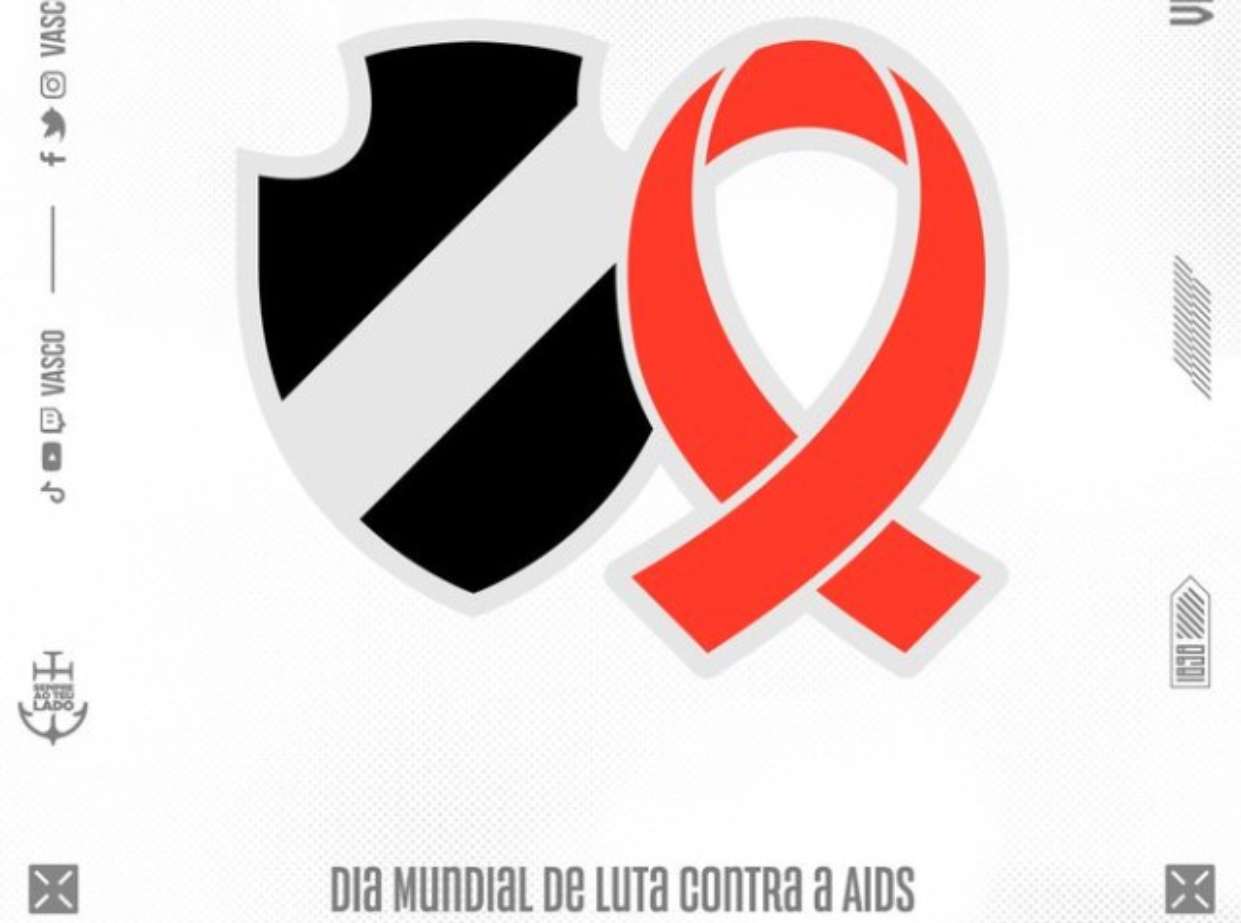 Vasco destaca o Dia Mundial de Combate à AIDS