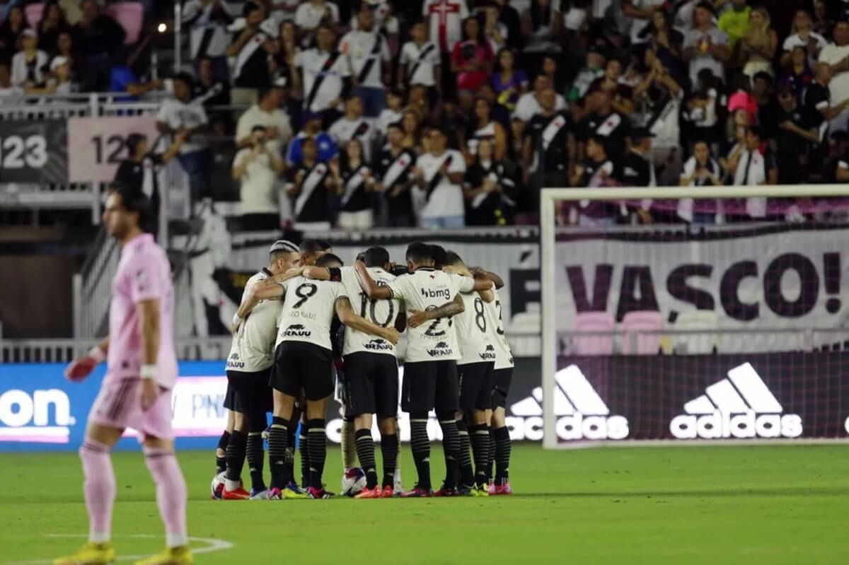 Vasco venceu o Inter Miami em amistoso nos Estados Unidos