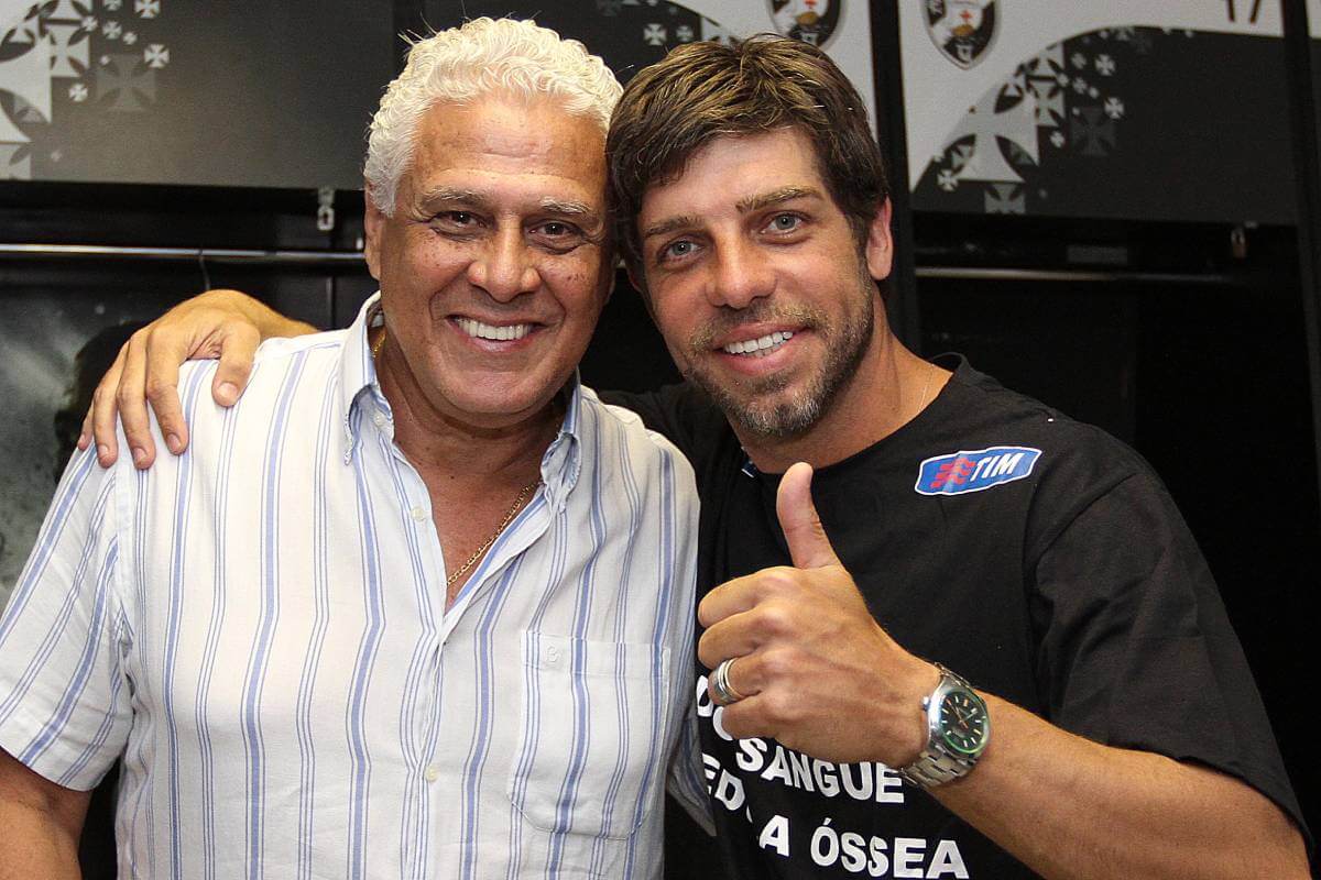 Roberto Dinamite e Juninho Pernambucano