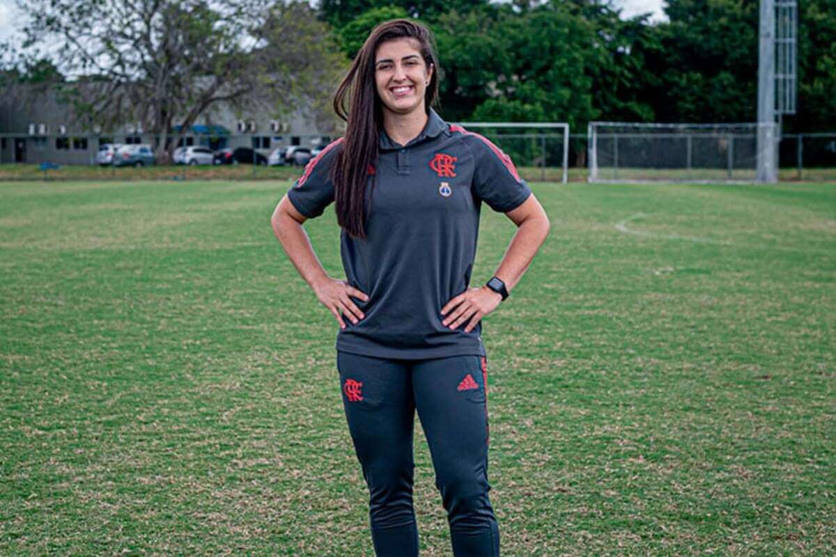 Jaqueane Correa, nova treinadora do time feminino do Vasco