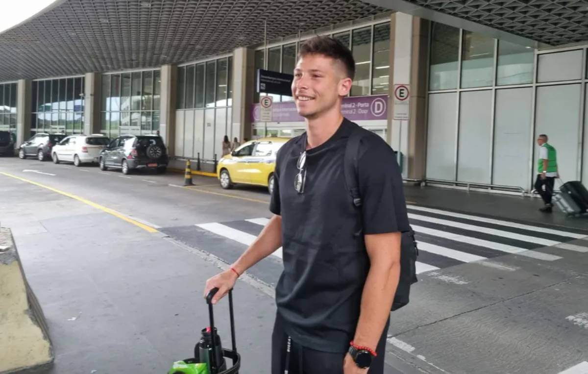 Manuel Capasso desembarca no Rio de Janeiro