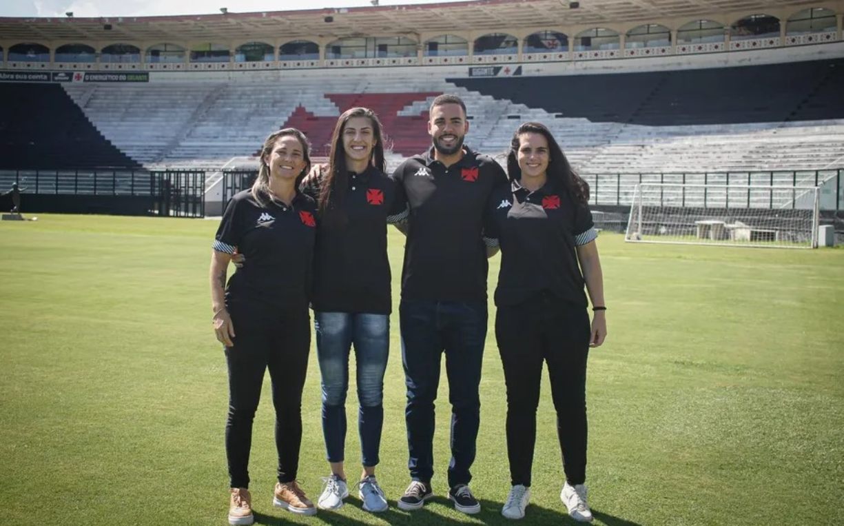 Comissão técnica do futebol feminino do Vasco