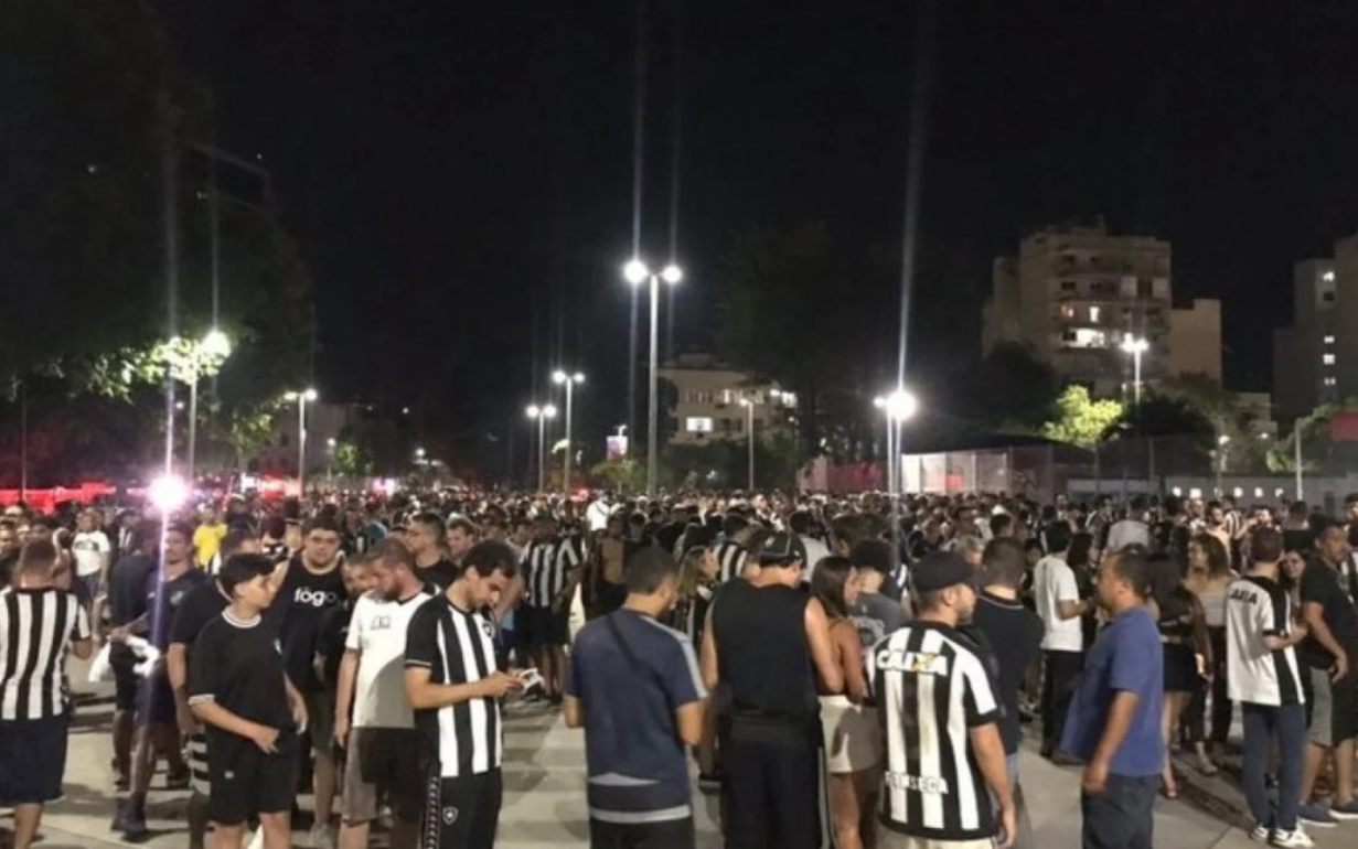 Torcedores do Botafogo no Maracanã