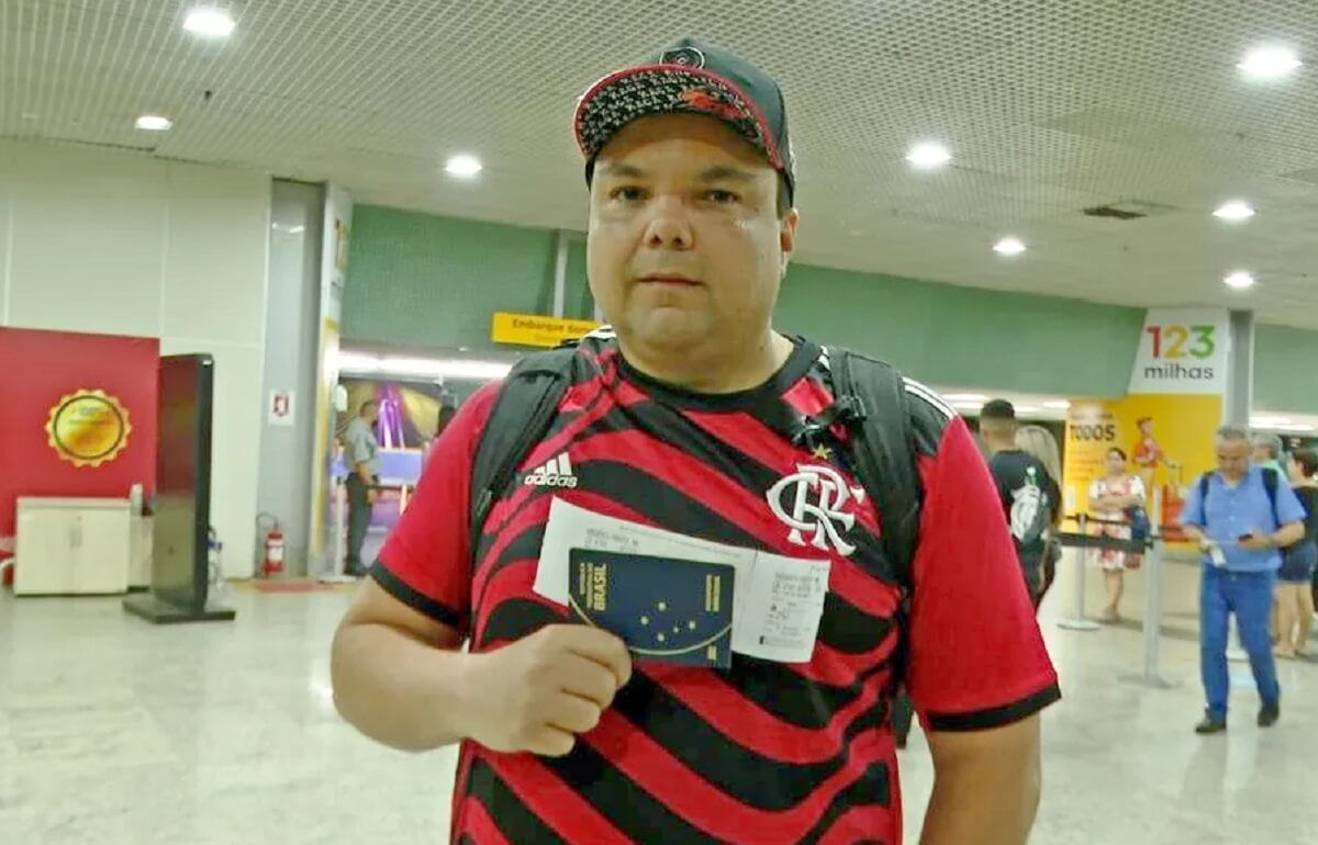 Vasco Macedo Vasques, torcedor do Flamengo