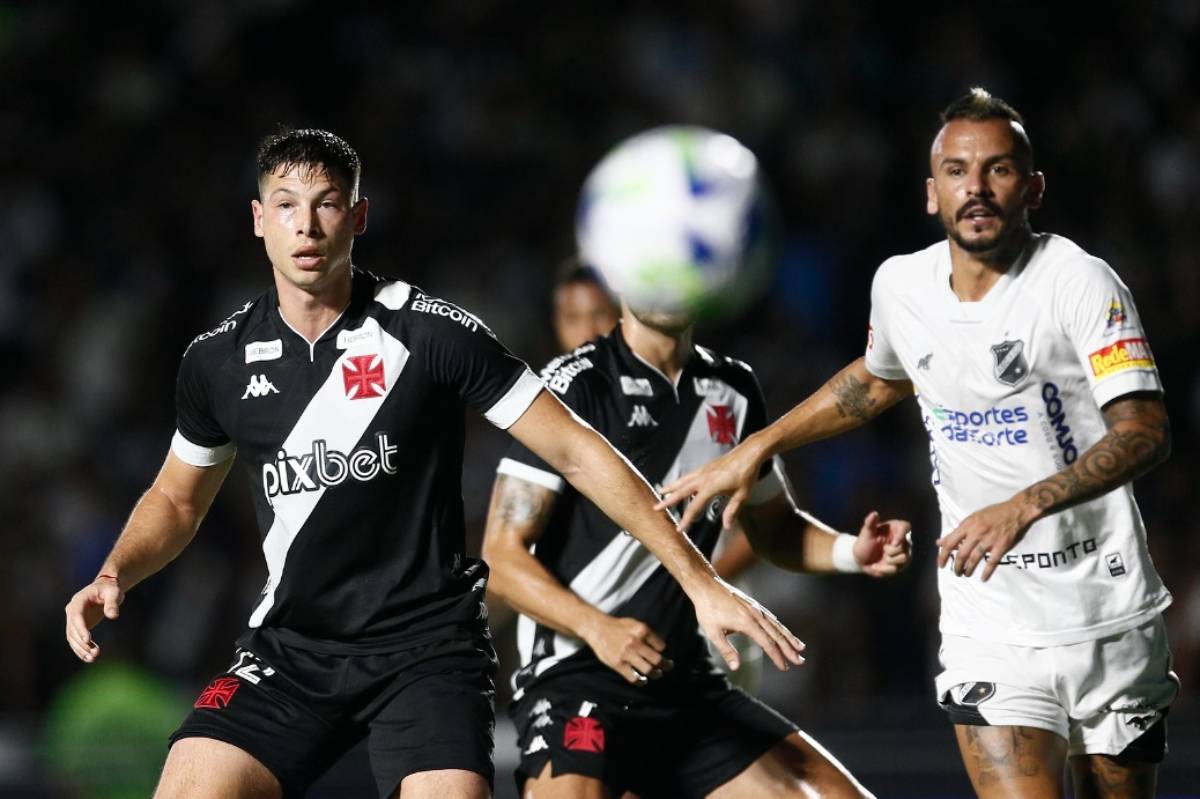 Escalação do Vasco contra o ABC