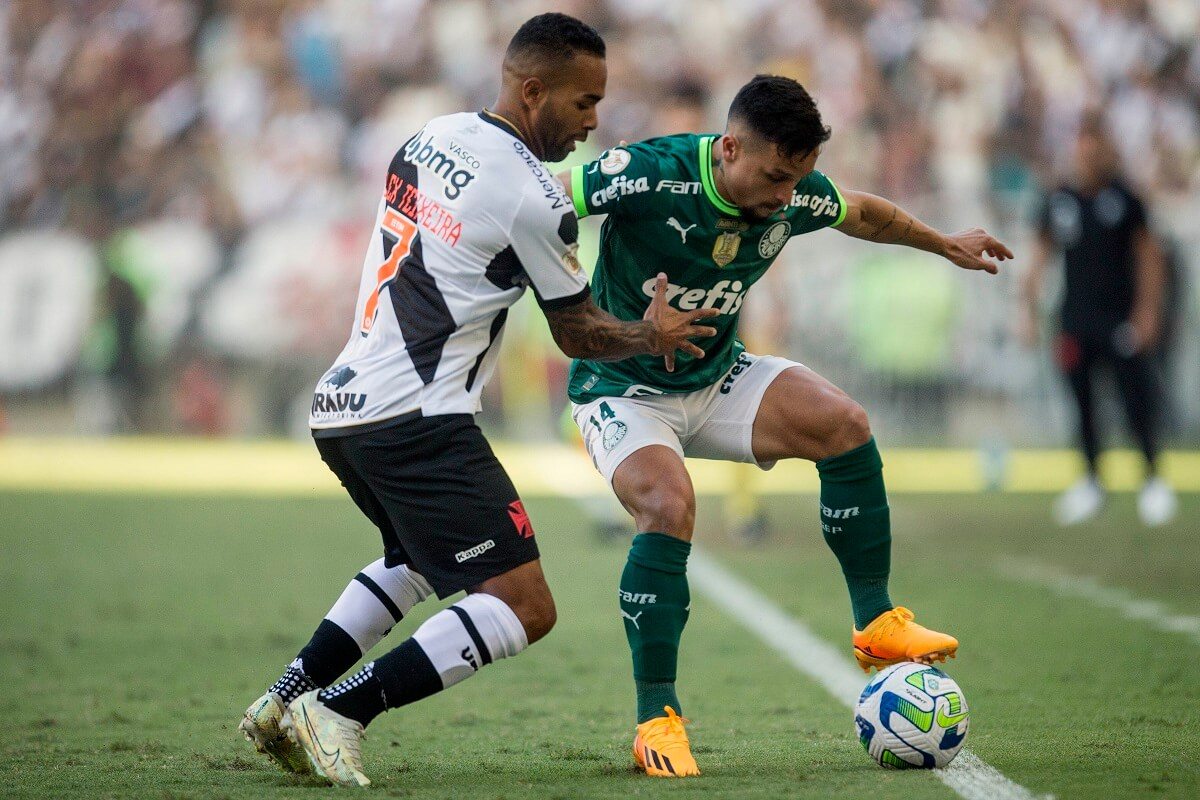 Alex Teixeira em Vasco x Palmeiras pelo Brasileiro 2023