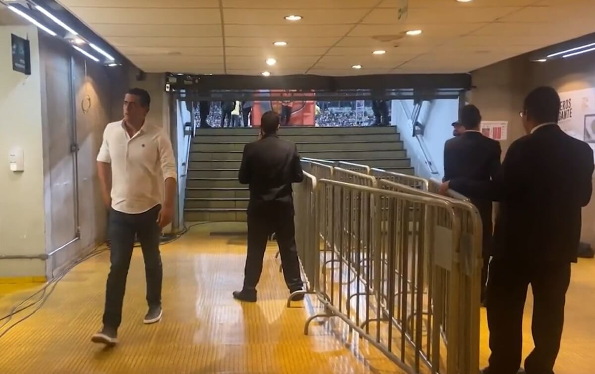 Paulo Bracks no Mineirão em Atlético x Vasco