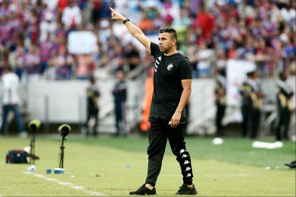 Maldonado durante o jogo contra o Fortaleza