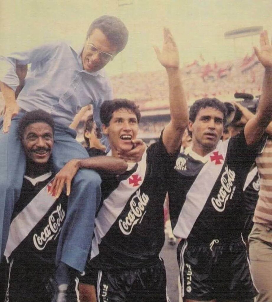 Nelsinho Rosa conquistou o Brasileiro pelo Vasco em 1989