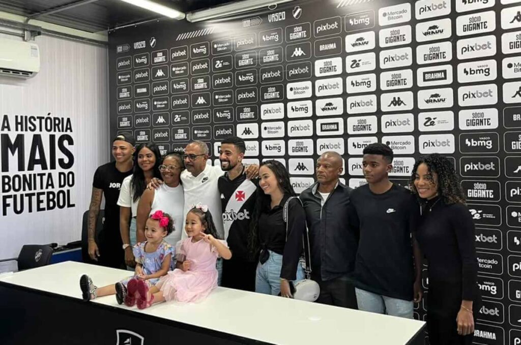 Paulinho e sua família