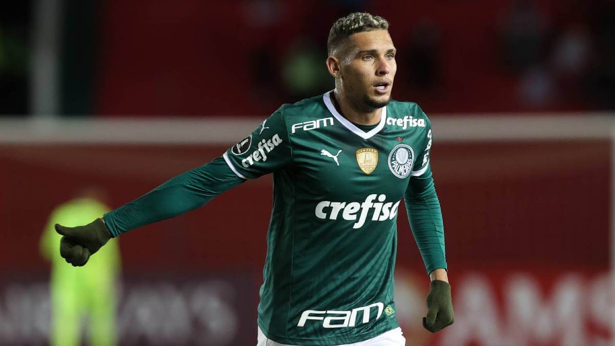 Rafael Navarro, atacante do Palmeiras