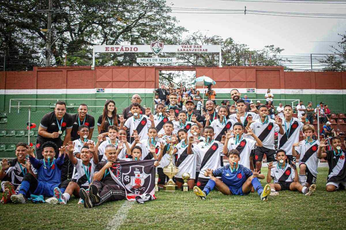 Sub-12 do Vasco conquista a Taça Guanabara