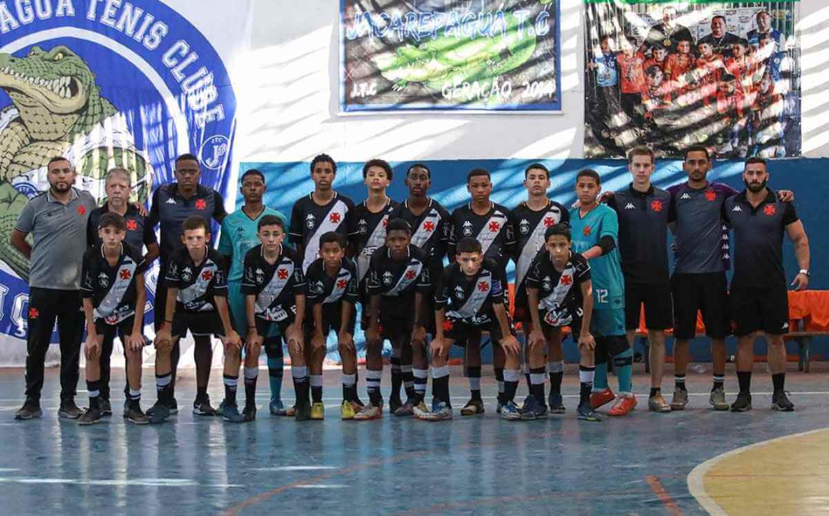 Equipe Sub-14 de Futsal do Vasco