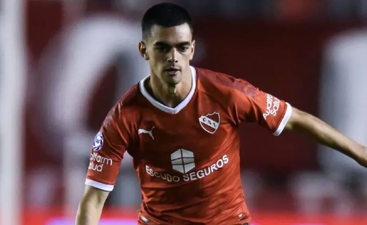 Alan Soñora em ação pelo Independiente-ARG