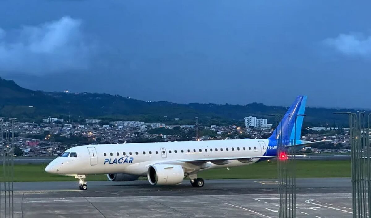 Avião do Palmeiras