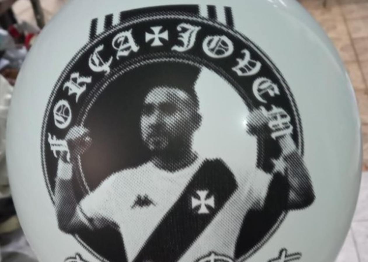 Balão personalizado para receber Payet