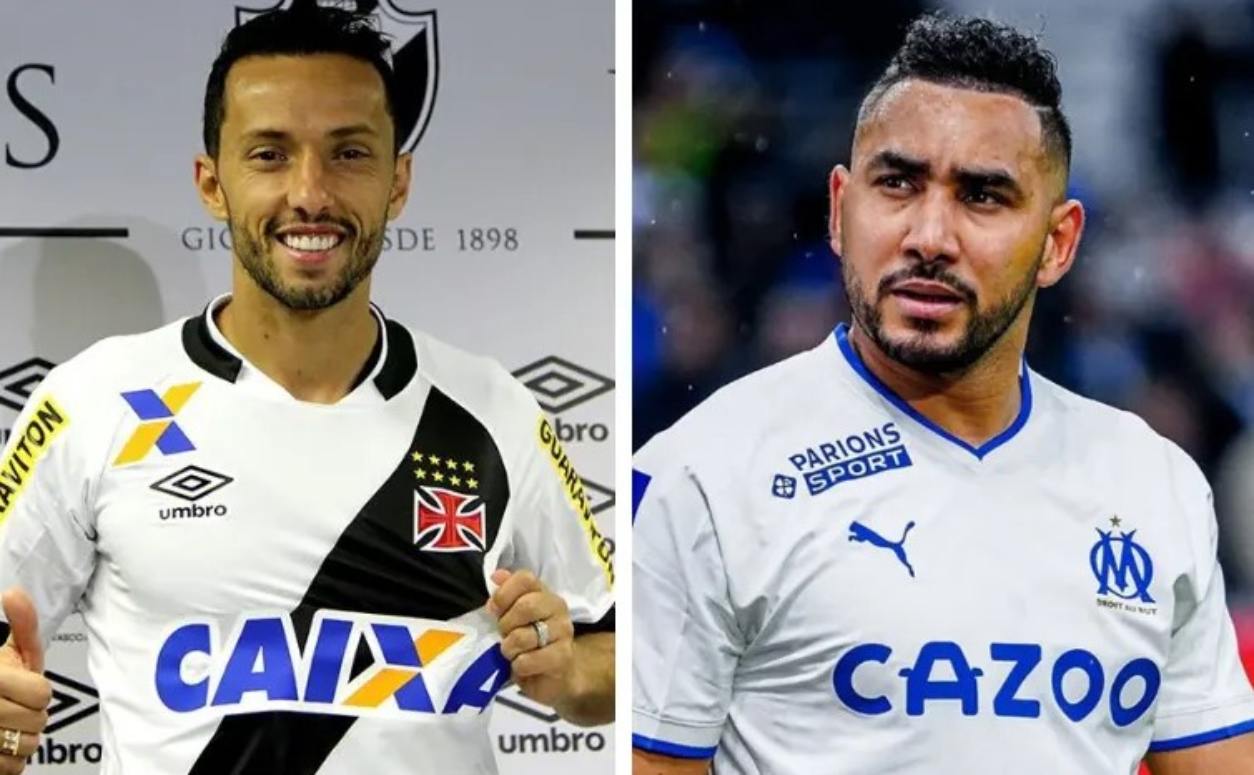 Nenê chegou ao Vasco em 2015 e Dimitri Payet em 2023