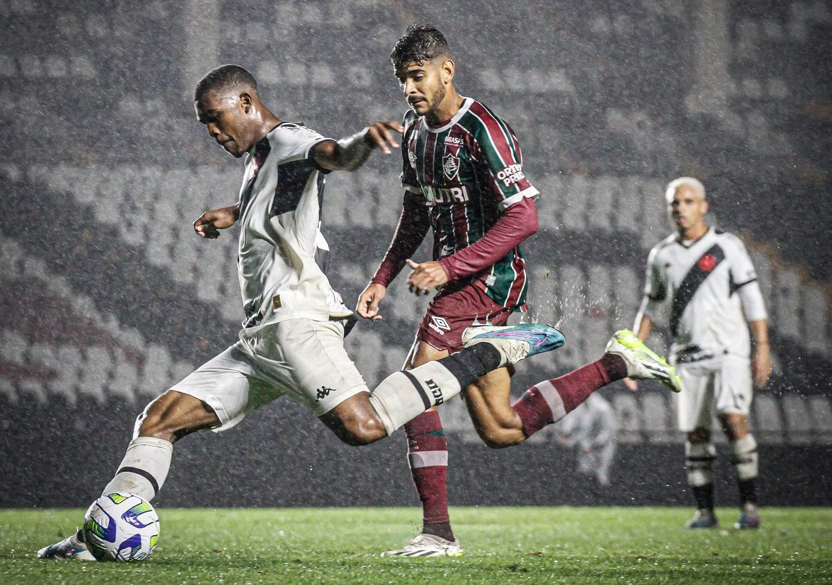 Rayan em Vasco x Fluminense pela Copa do Brasil Sub-20