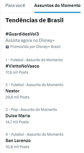 Torcida do Vasco faz campanha por Luciano Vietto