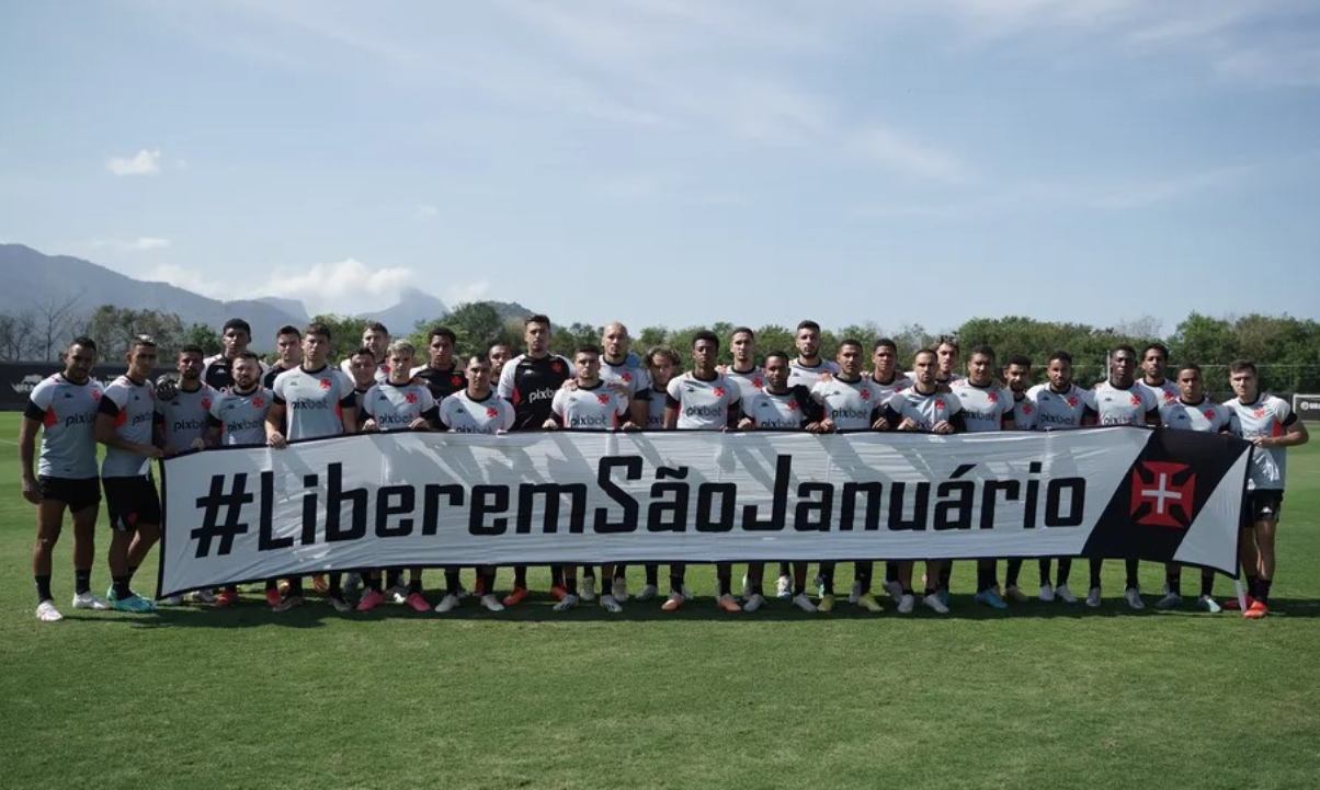 Elenco do Vasco entra na campanha pela liberação de São Januário