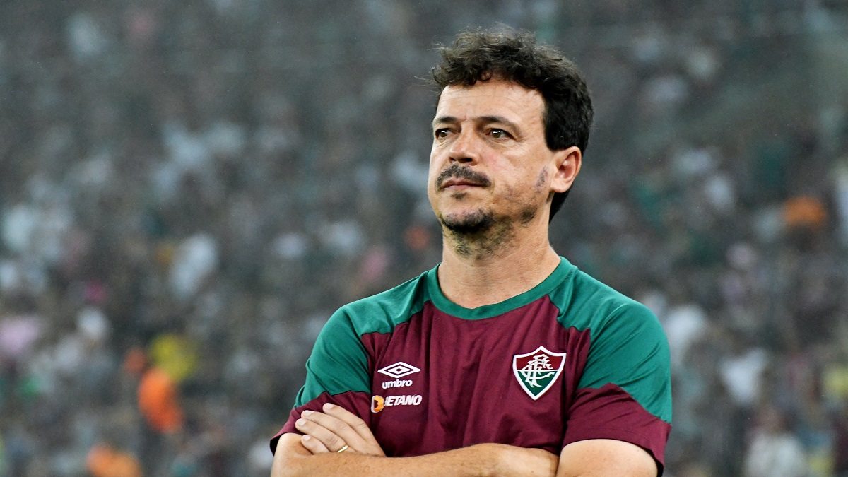 Fernando Diniz em Fluminense x Vasco pelo Brasileiro 2023