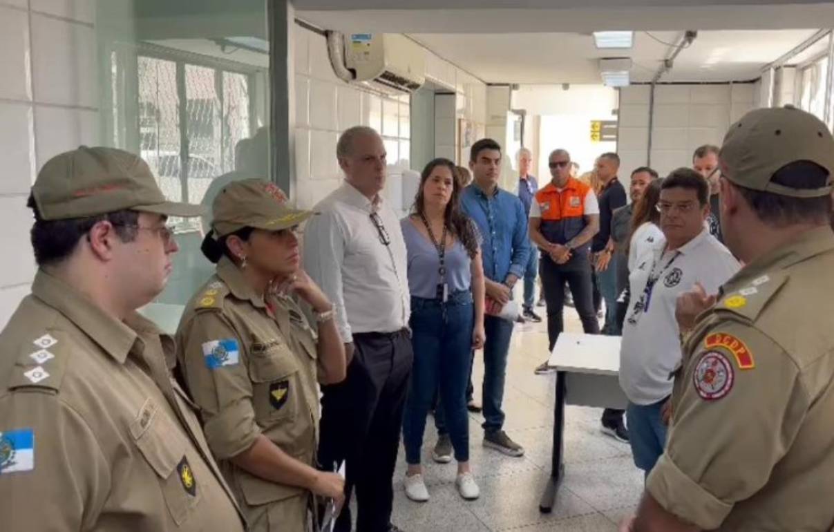 Ministério Público acompanha Corpo de Bombeiros na vistoria em São Januário