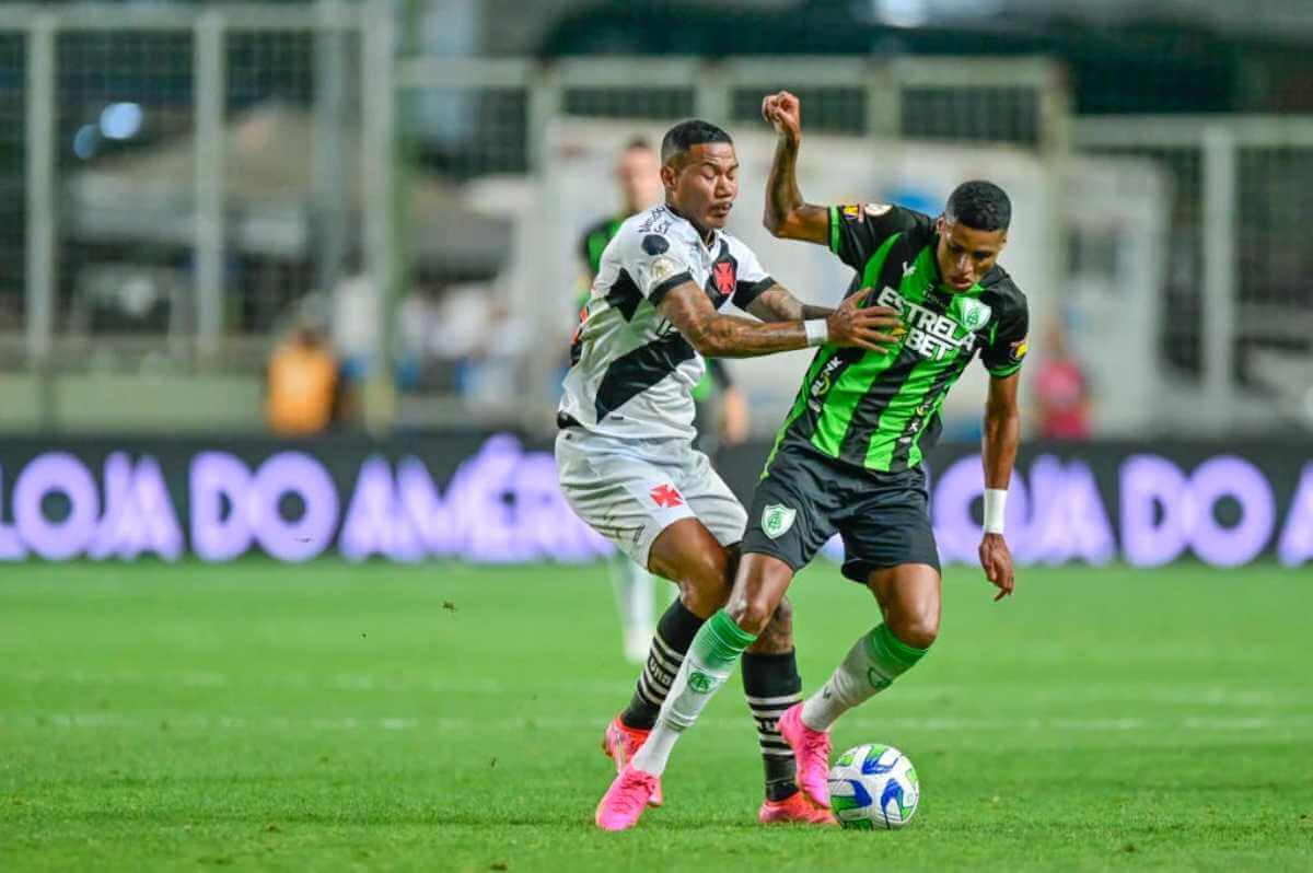 Zé Gabriel durante o jogo contra o América-MG