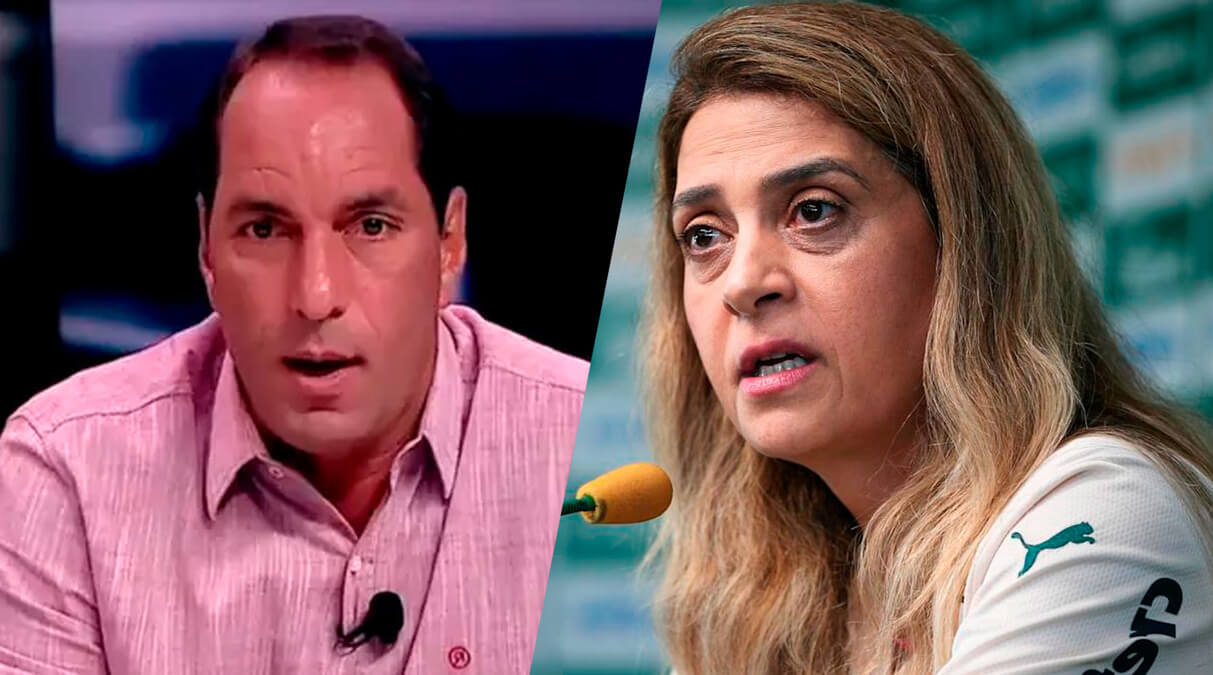 Leila Pereira e Edmundo