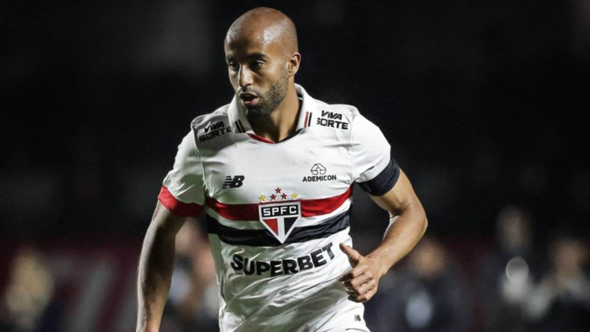 Lucas Moura, jogador do São Paulo