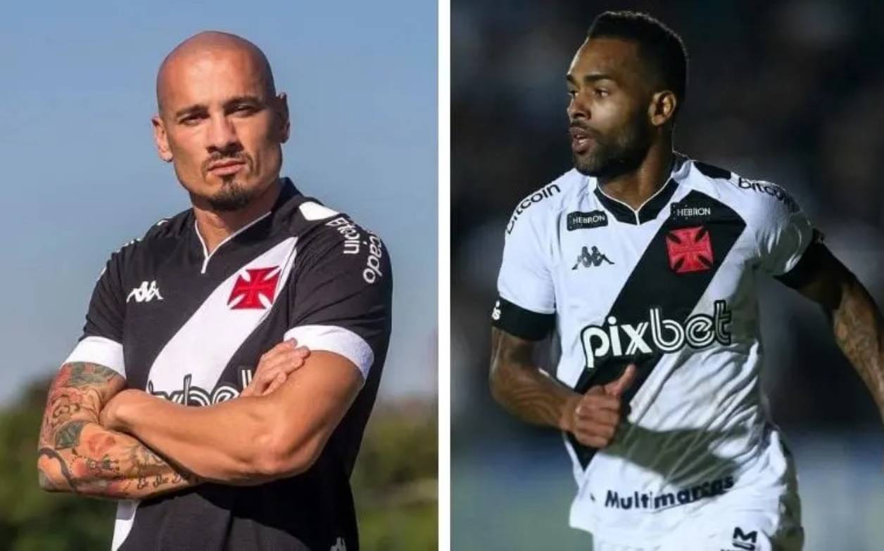 Maicon e Alex Teixeira, do Vasco